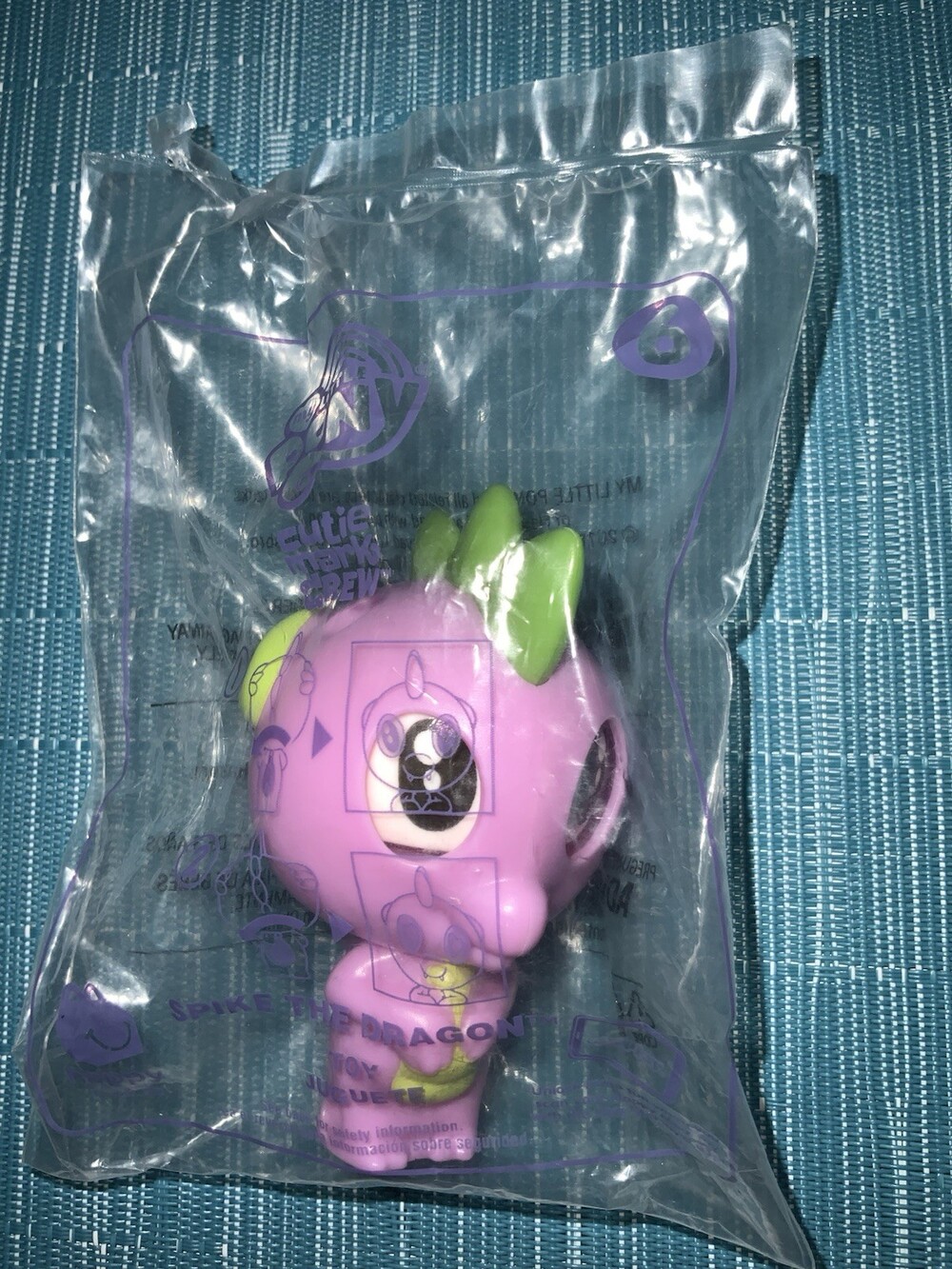 2018 McDonald’s My Little Pony Spike the Dragon # 6 Happy Meal Toy New Sealed